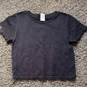 No Boundaries Black Crop Top